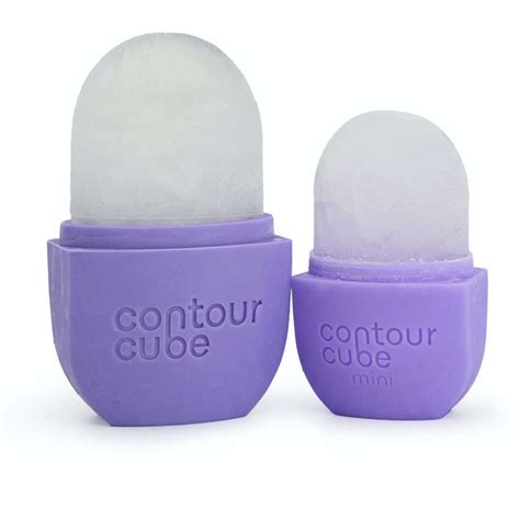 contour cube violet ice facial tool original 180ml and mini 90ml