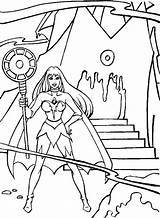 Coloring Ra She Frosta Pages Book Power Universe Crafty Pop sketch template