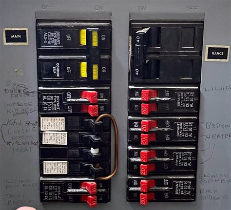 colored circuit breakers bryant