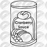 Cranberry Sauce Clipart Outline Watermark Register Remove Login Lessonpix sketch template