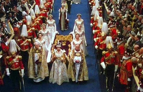 queen elizabeth ii arrives  westminster abbey   coronation