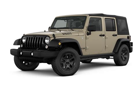 jeep wrangler jk unlimited willys wheeler full specs features  price carbuzz