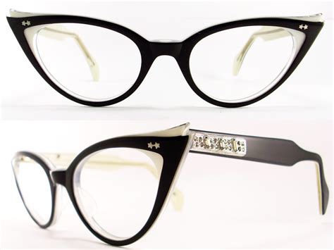 vintage eyeglasses frames eyewear sunglasses 50s vintage 50s cat eye