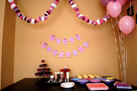 st birthday party decorations  home inspirational decoration ideas  simple birthday