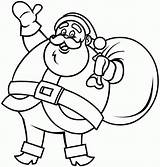 Santa Claus Printable Coloring Library Kids Christmas Draw Clip sketch template