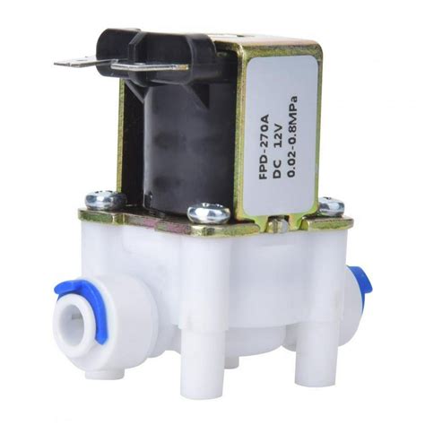 tebru electric water valve  dc solenoid valve  hose connection ro controller walmart