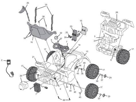 power wheels  kart parts