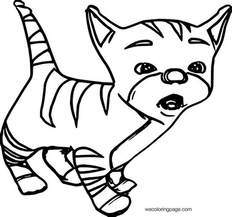 cartoon cute sweet cat coloring page cat coloring page coloring
