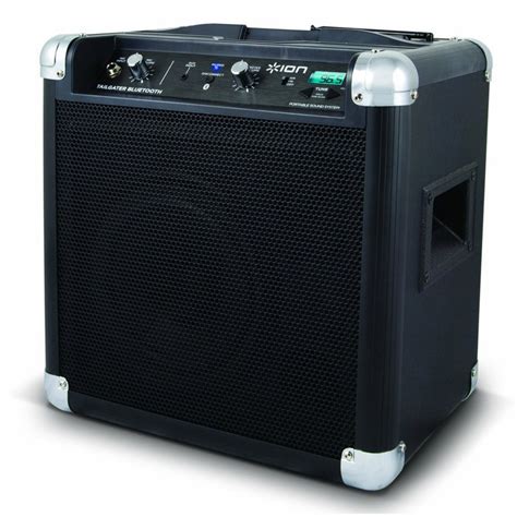 disc ion tailgater bluetooth compact speaker  wireless technology  gearmusic