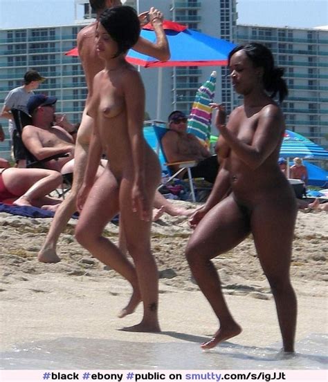 black ebony public nude beach