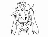 Miku Hatsune Coloriage Vocaloid Rin Chibis Kagamine Colorare Colorier Pintar Teto Mewarnai Animes Coloriages Disegno Coloritou Acolore Usopp Drapeau Kasane sketch template