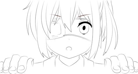 chuunibyou rikka vector outline  yuukion  deviantart