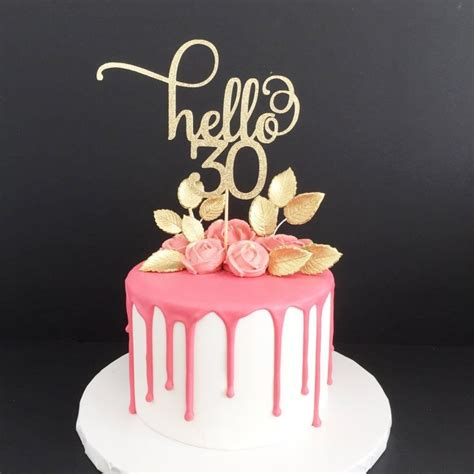 27 Beautiful Photo Of 30th Birthday Cakes 30th