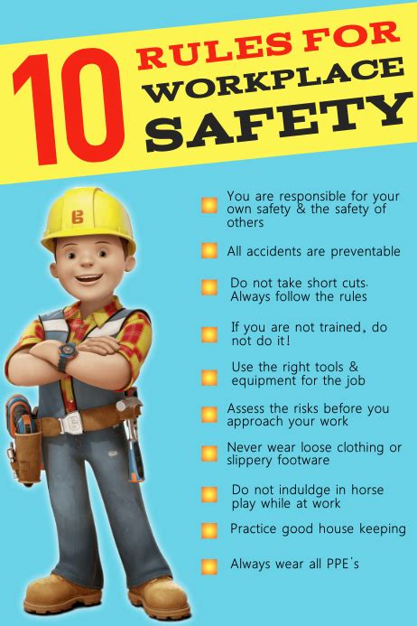safety posters  workplace