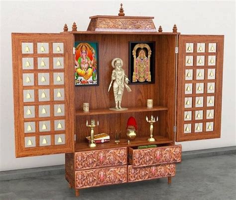 simple latest pooja room designs  wood pooja room door design temple design  home