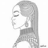 Coloring Pages Color Adult Sheets African Women Therapy Book American Printable Africa Drawings Drawing Books App Store Lady sketch template