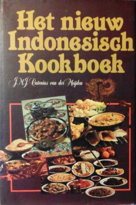 bolcom nieuw indonesisch kookboek jmj catenius van der meyden  boeken