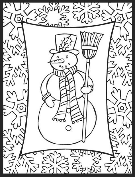 childrens printable holiday color pages