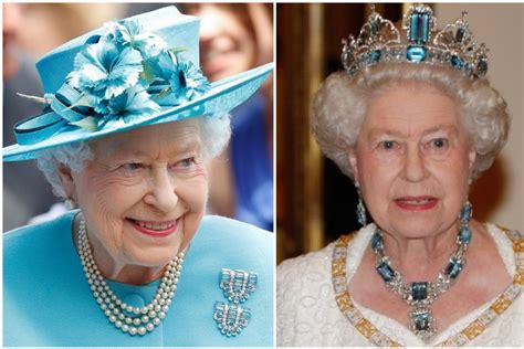 how queen elizabeth made waves wearing aquamarine the treasure of