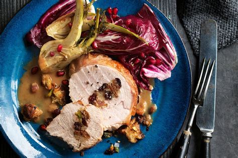 rolled turkey breast with cranberry stuffing recipes