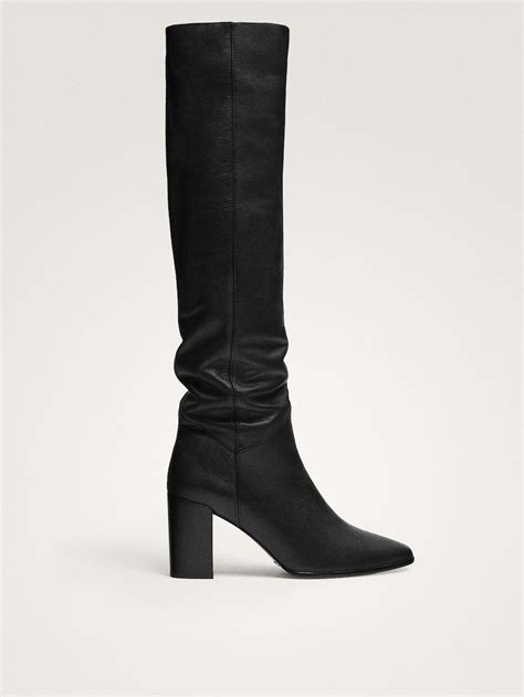 black leather heeled boots boots leather heeled boots heeled boots
