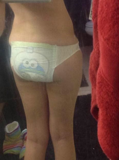 girls wearing pull ups diapers