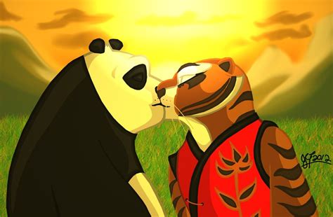 tigress  po kung fu panda couples photo  fanpop