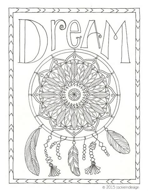 items similar  dream coloring page  instant   etsy