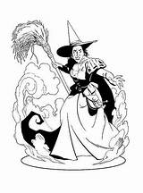 Wizard Witch Kleurplaten Wicked Hexen Zauberer Colorat Brujas Vrajitorul Ausmalbilder P02 Heksen Colorir Feiticeiro Malvorlage Worst Planse Imprimir Vamos Everfreecoloring sketch template