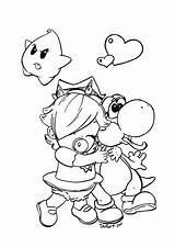 Princess Daisy Coloring Pages Color Getcolorings Getdrawings Print Printable sketch template