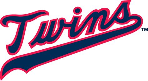 minnesota twins wordmark logo american league al chris creamers