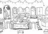 Cooking Cottage sketch template