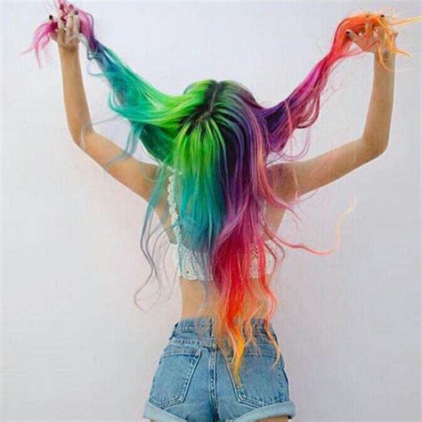 fuck yeah colored hair ♥ ♚ color it up braid it down