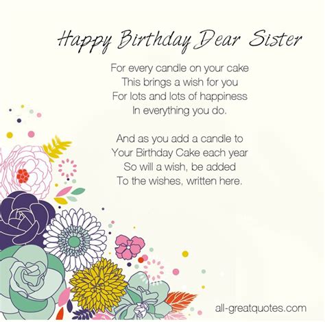 happy birthday wishes  sister greeting messages birthday
