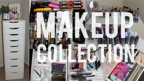 Makeup Collection 2017 Ikea Alex 9 Drawer And Vanity Tour Youtube