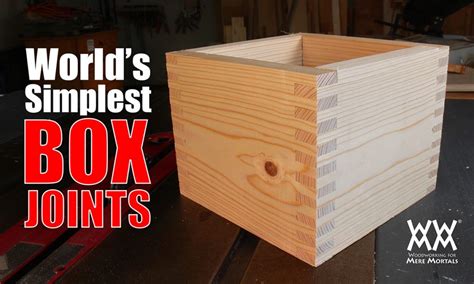 box joint jig  minutes