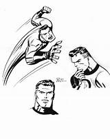 Reed Richards Timm sketch template