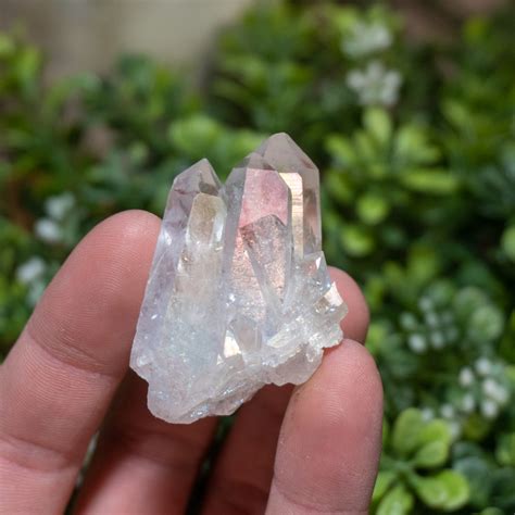 small raw angel aura quartz  crystal council
