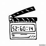 Clapperboard Drawing Drawn Hand Movie Paintingvalley Clapper Board Doodle Cla sketch template