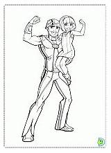 Coloring Lazytown Lazy Town Dinokids sketch template