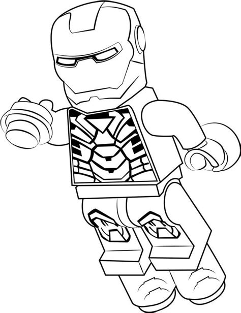 lego iron man hulkbuster coloring page  printable coloring pages