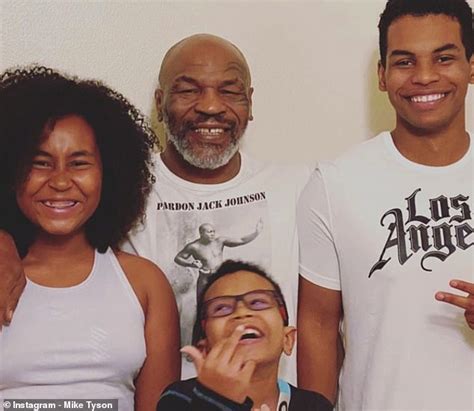 mike tyson   family man    children daily mail