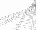 Track Drawing Railroad Train Tracks Railway Field Drawings Getdrawings Paintingvalley Deviantart Friends Deviant Downloads sketch template