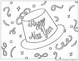Year Happy Coloring Pages Hat Years Printable Mycupoverflows Sheets Overflows Cup Johnson Amanda Pm Posted Comment sketch template