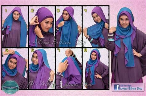 8 steps of wearing a hijab hijab styles hijab pictures abaya hijab