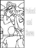 police coloring pages  printable coloring pages