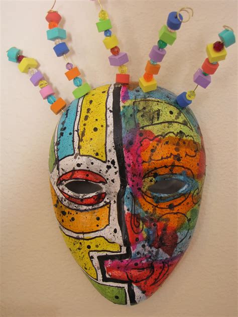 picasso masks art project