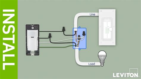 leviton motion sensor wiring diagram