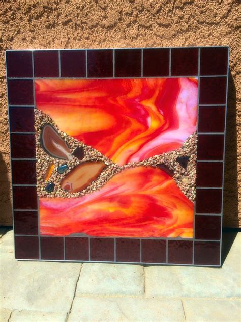 Stained Glass Mosaic Stained Glass Panel Mosaic Wall Art