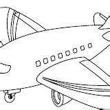 aircraft coloring pages